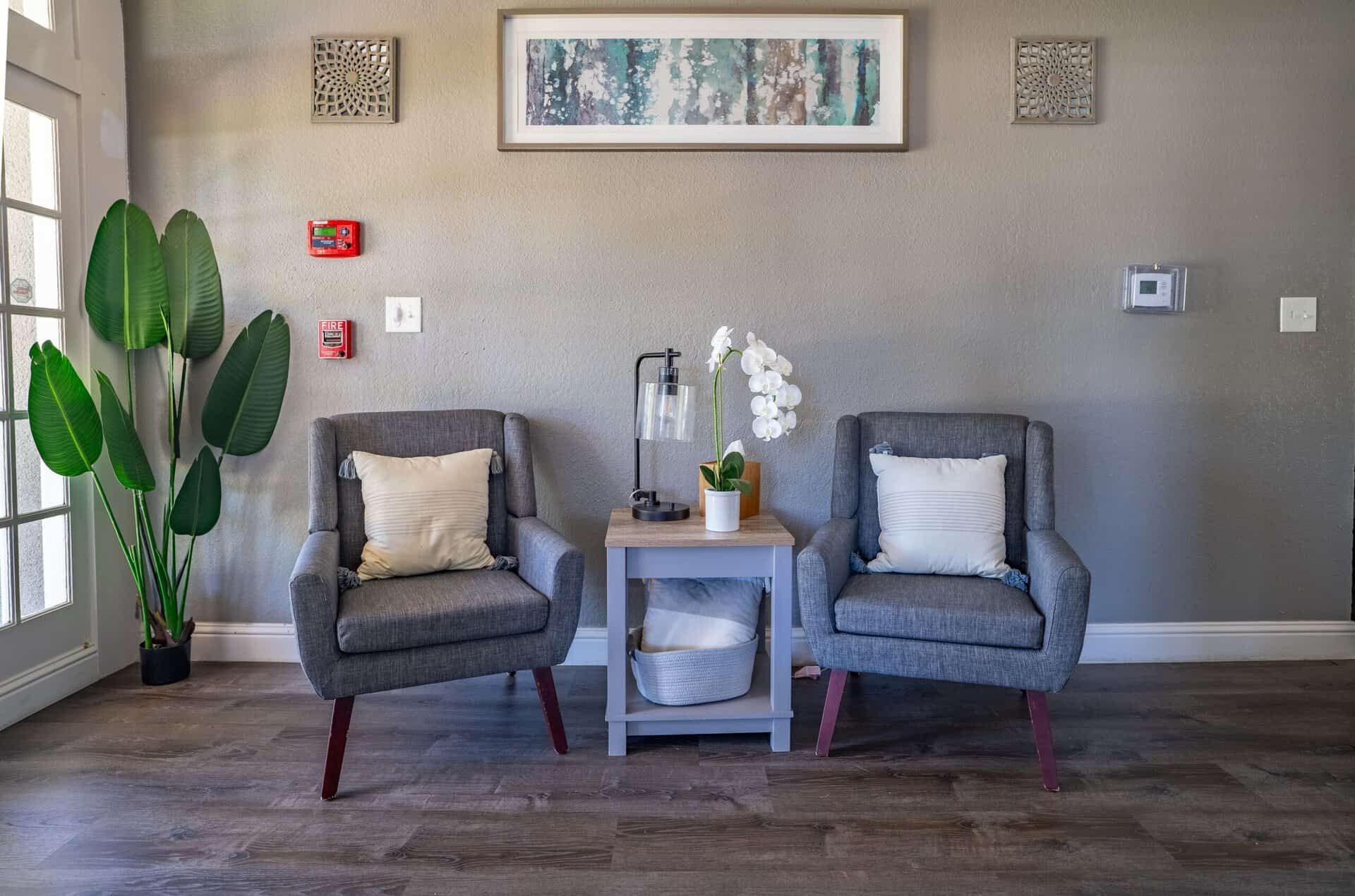 Therapy during intensive outpatient program at rehab in Concord, CA. 