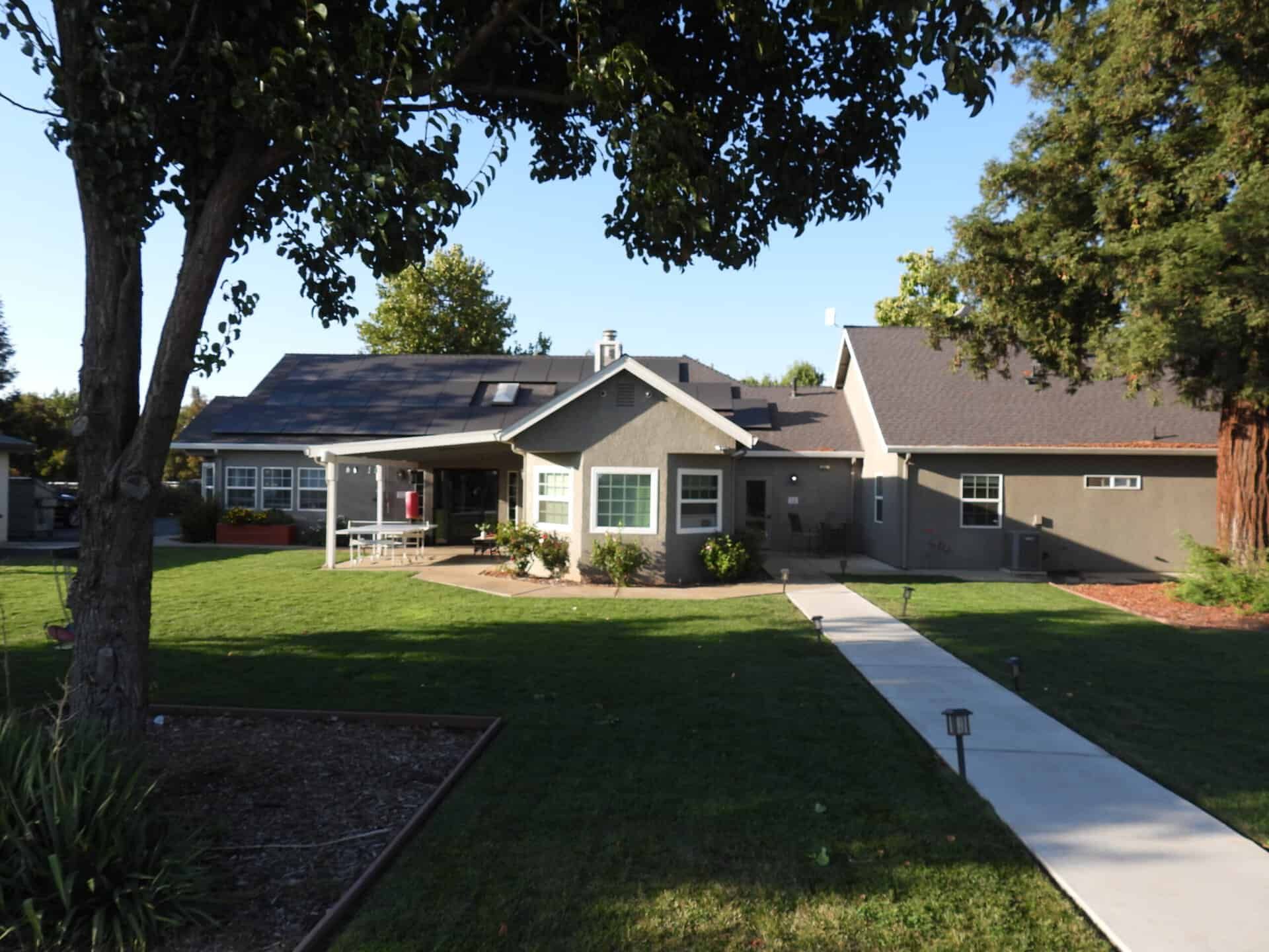 aerial view of our rehab in Sacramento CA