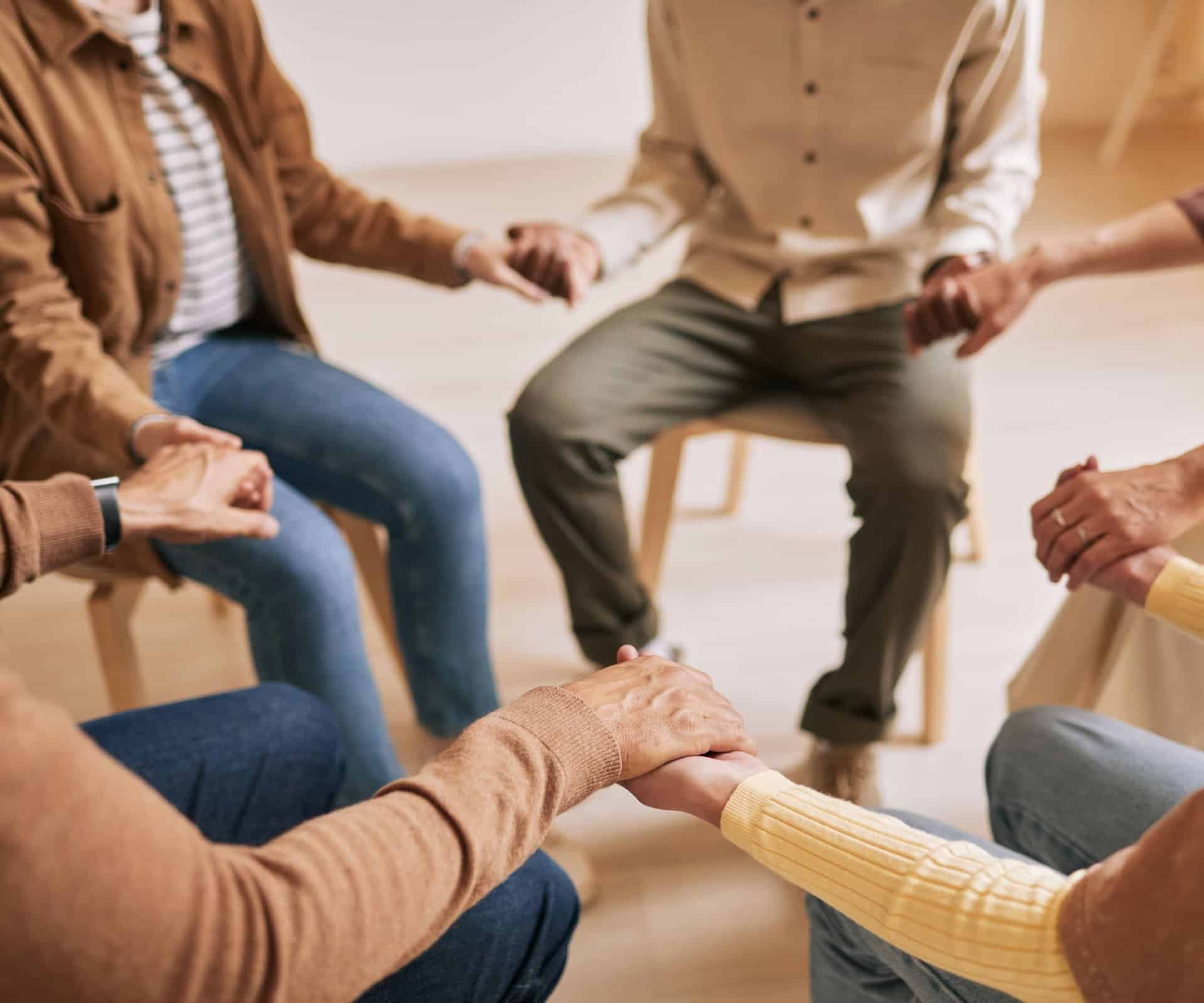 Group therapy during our intensive outpatient program in Sacramento.